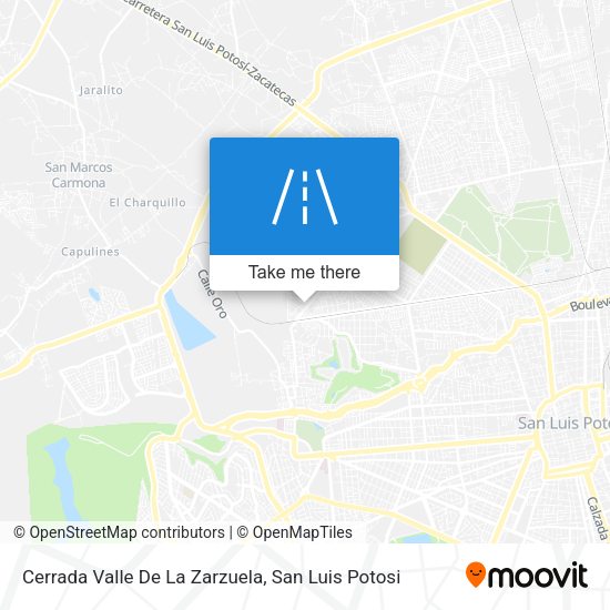 Cerrada Valle De La Zarzuela map