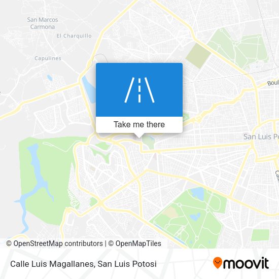 Calle Luis Magallanes map