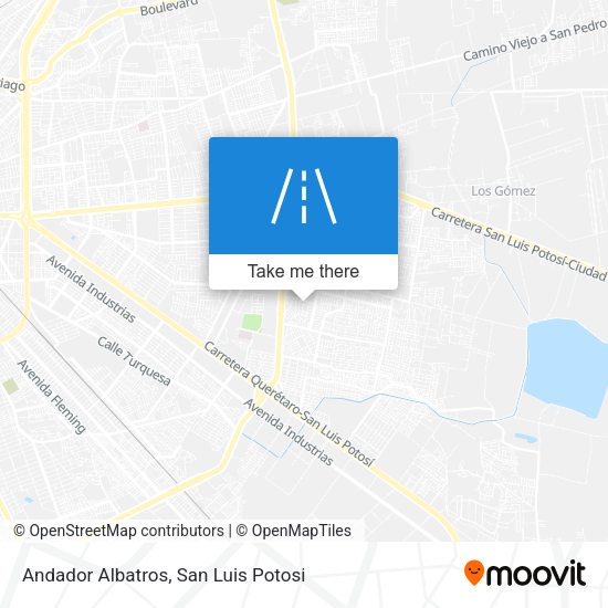 Mapa de Andador Albatros