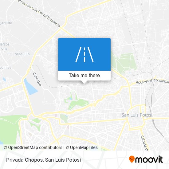 Privada Chopos map