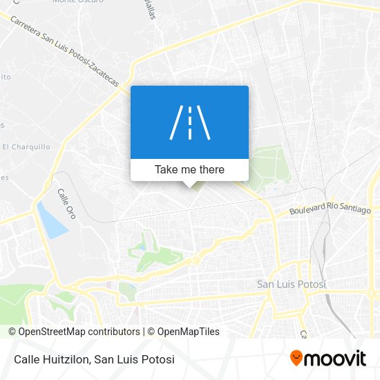 Calle Huitzilon map