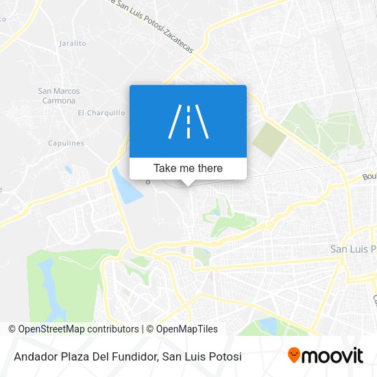 Andador Plaza Del Fundidor map