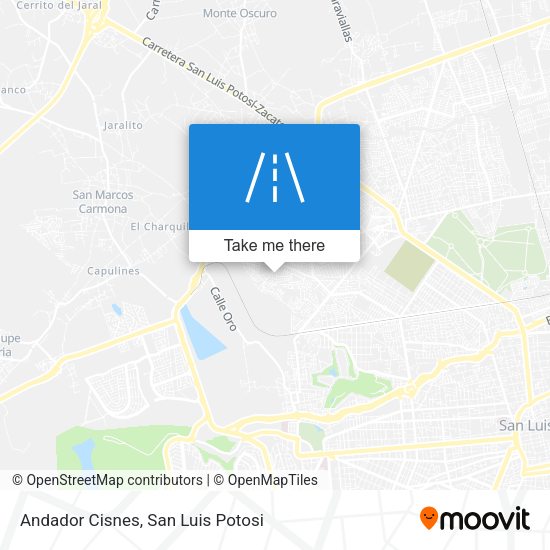Mapa de Andador Cisnes