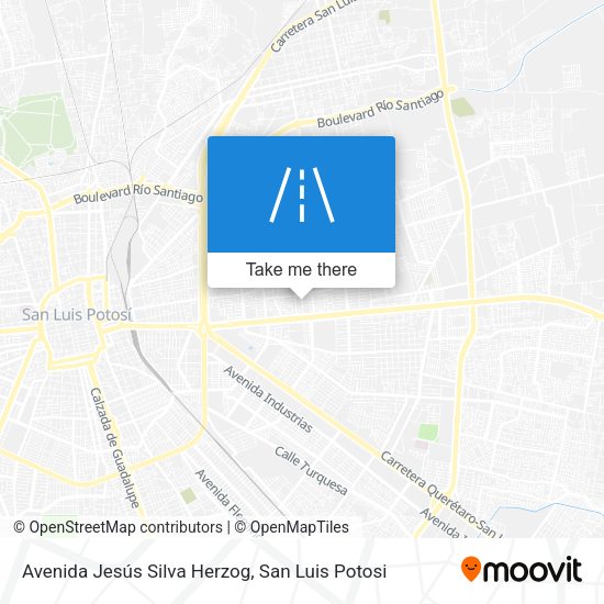 Avenida Jesús Silva Herzog map