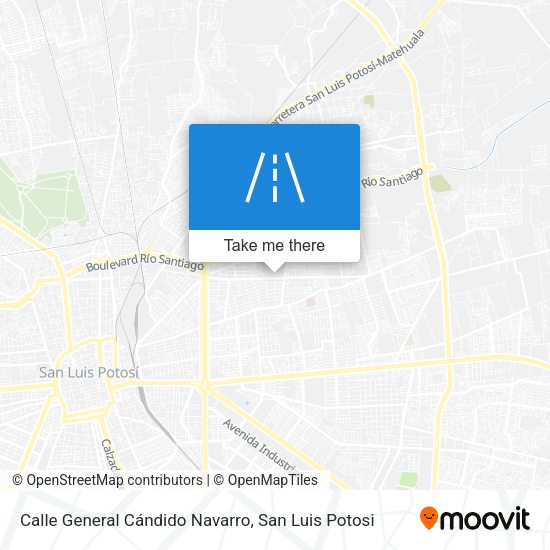 Calle General Cándido Navarro map