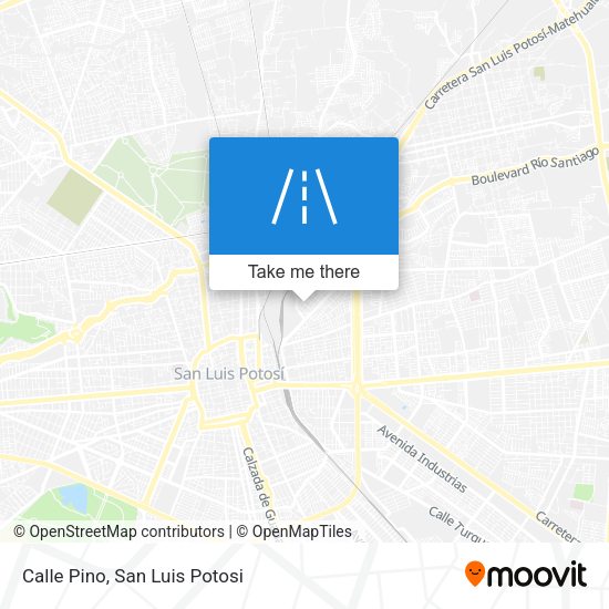 Calle Pino map