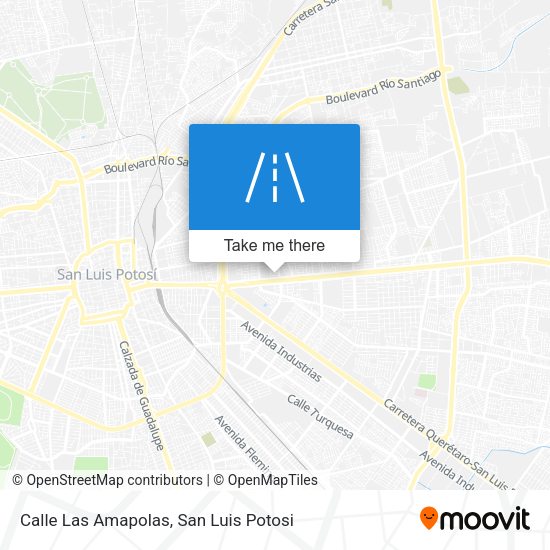 Calle Las Amapolas map