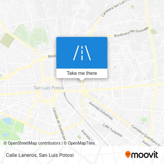 Calle Laneros map