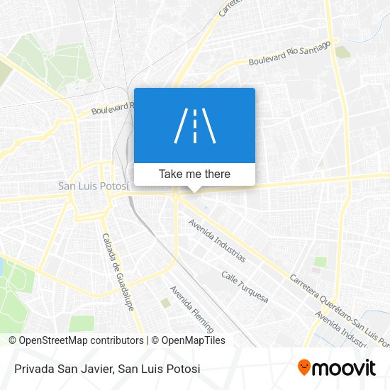 Mapa de Privada San Javier