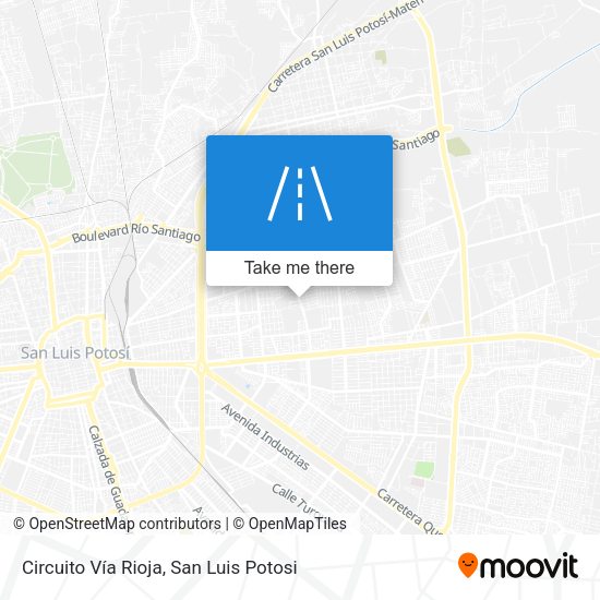 Mapa de Circuito Vía Rioja