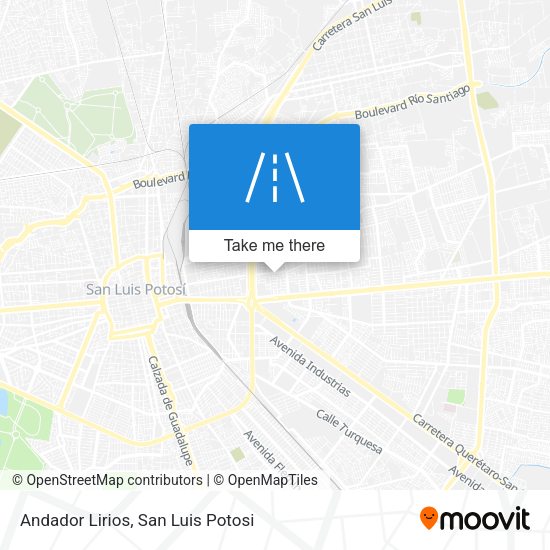 Andador Lirios map