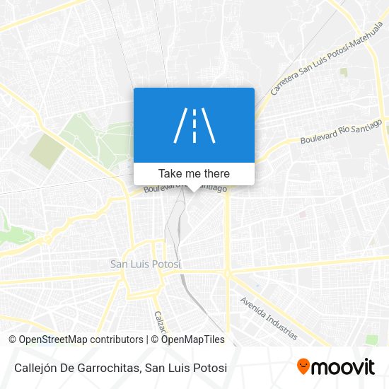 Callejón De Garrochitas map