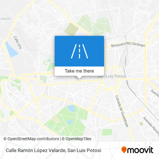 Mapa de Calle Ramón López Velarde