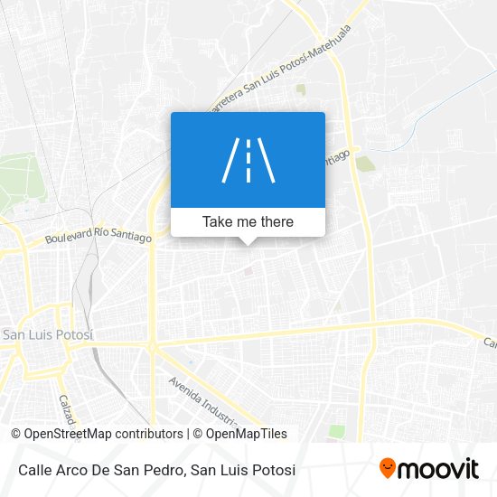Calle Arco De San Pedro map