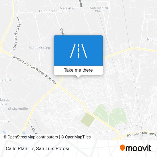 Mapa de Calle Plan 17