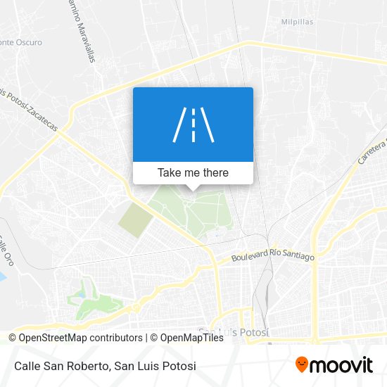 Mapa de Calle San Roberto