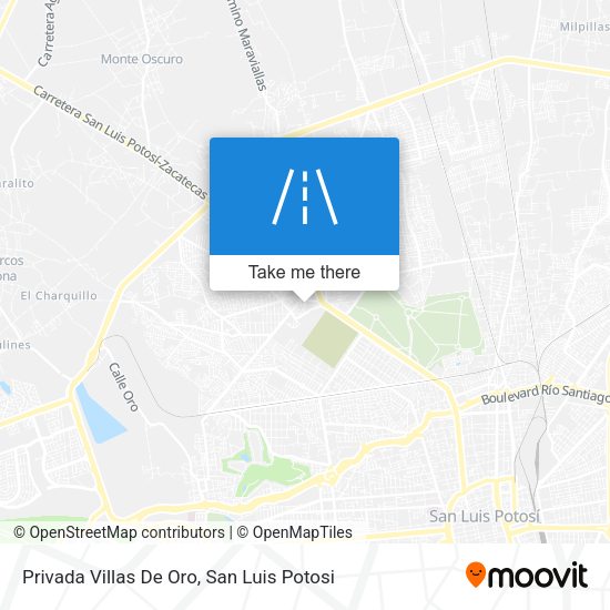 Mapa de Privada Villas De Oro