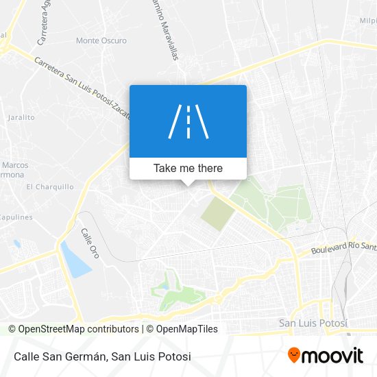 Mapa de Calle San Germán