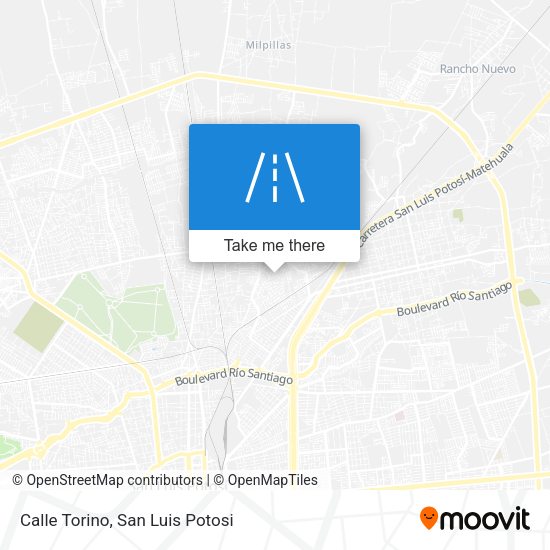 Calle Torino map
