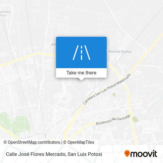 Calle José Flores Mercado map