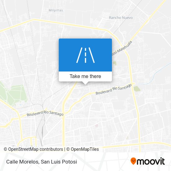 Calle Morelos map