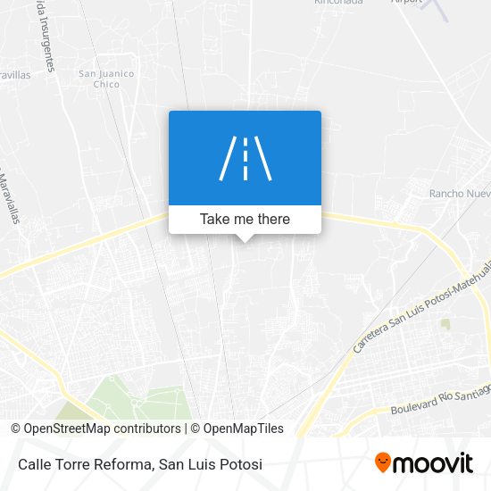 Calle Torre Reforma map