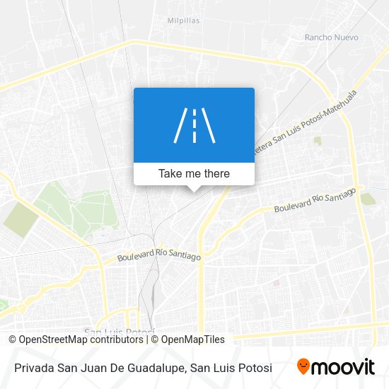 Privada San Juan De Guadalupe map