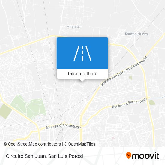 Circuito San Juan map