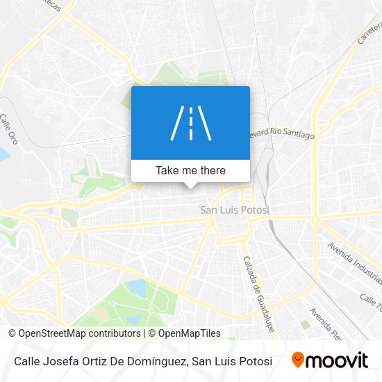 Mapa de Calle Josefa Ortiz De Domínguez