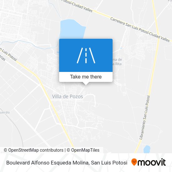 Boulevard Alfonso Esqueda Molina map