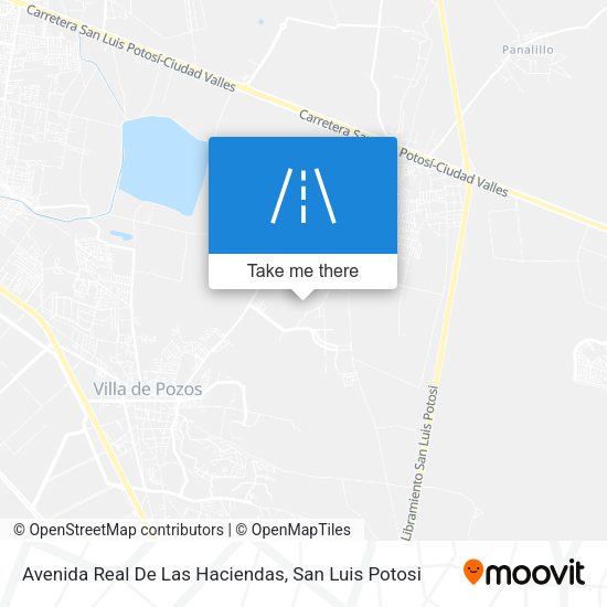 Mapa de Avenida Real De Las Haciendas