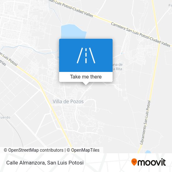 Mapa de Calle Almanzora