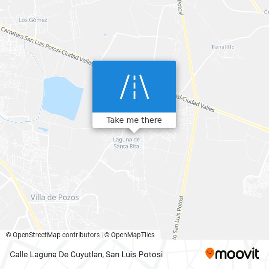 Mapa de Calle Laguna De Cuyutlan