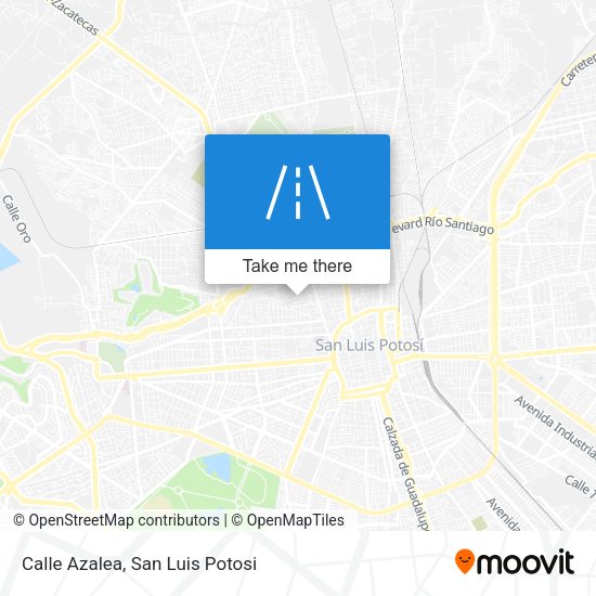 Mapa de Calle Azalea