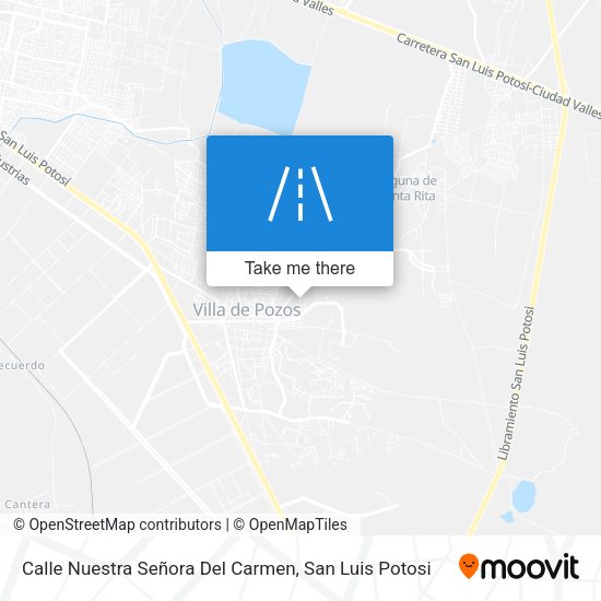 Calle Nuestra Señora Del Carmen map