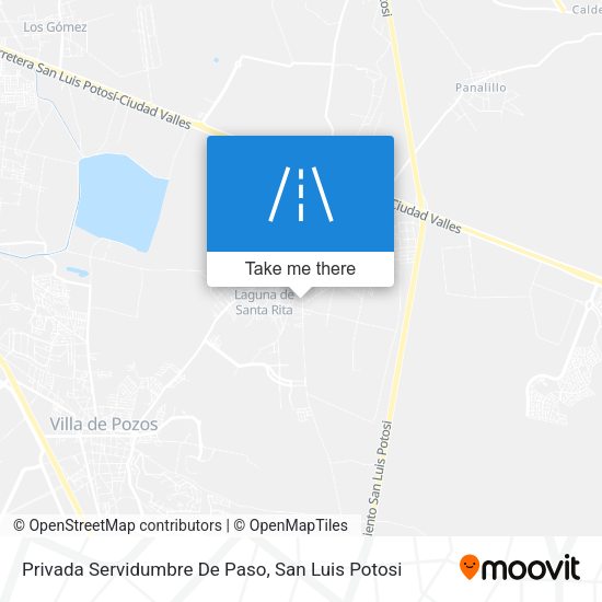 Privada Servidumbre De Paso map