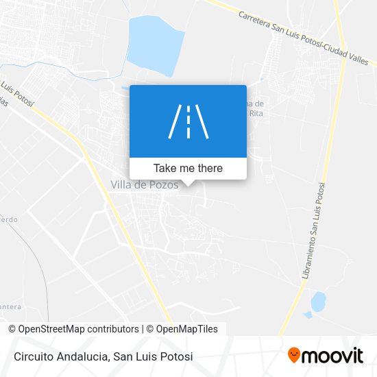 Circuito Andalucia map