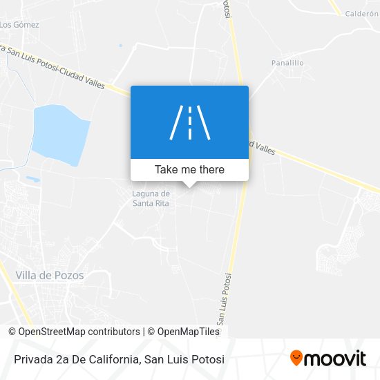 Mapa de Privada 2a De California