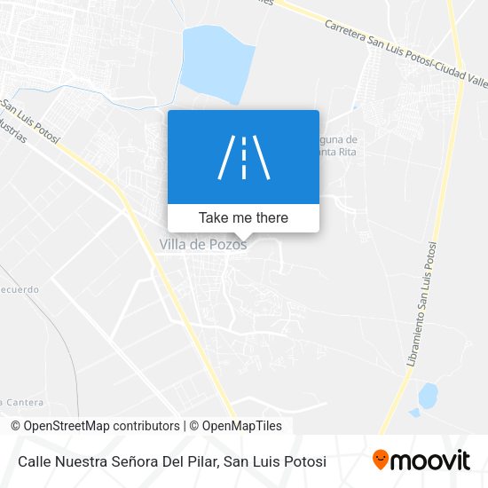 Mapa de Calle Nuestra Señora Del Pilar