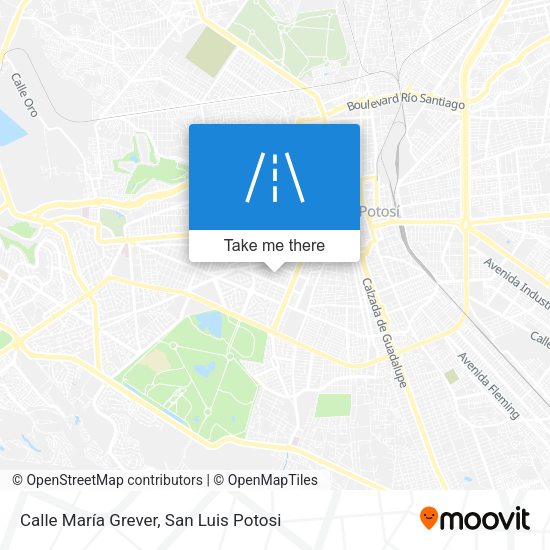 Calle María Grever map