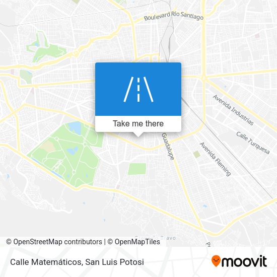 Calle Matemáticos map