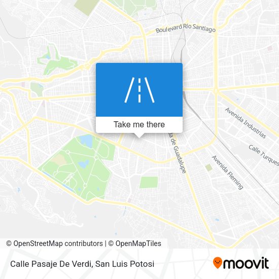 Mapa de Calle Pasaje De Verdi