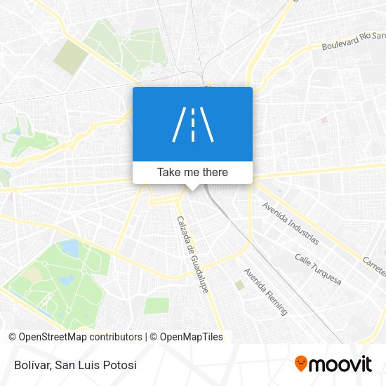 Mapa de Bolívar