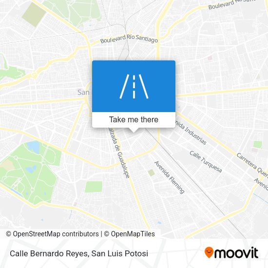 Calle Bernardo Reyes map