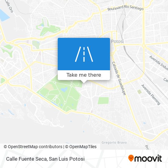 Mapa de Calle Fuente Seca