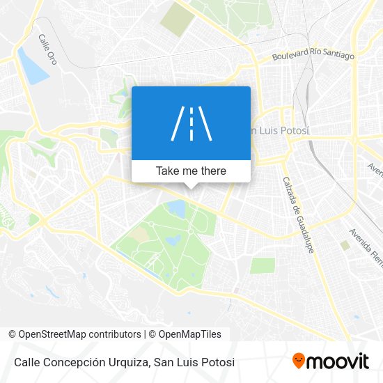 Calle Concepción Urquiza map