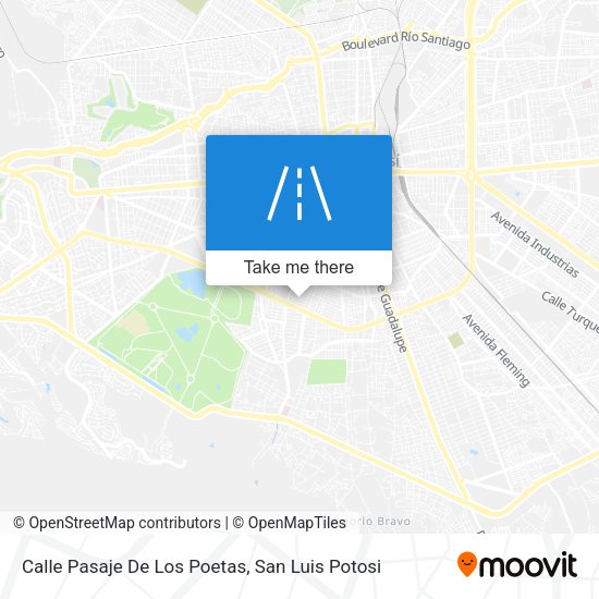 Calle Pasaje De Los Poetas map