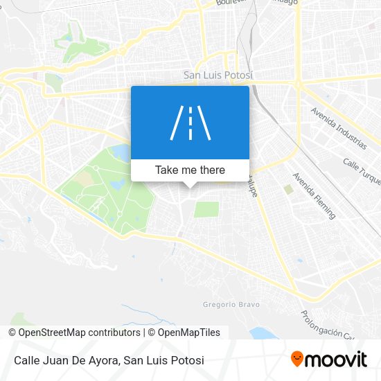 Calle Juan De Ayora map