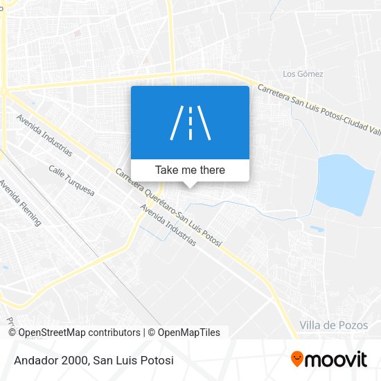Andador 2000 map