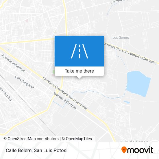Calle Belem map